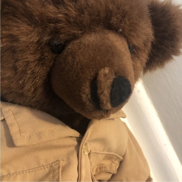 Vintage Applause Plush Teddy Bear Rare 88 Safari Brown 19” Stuffed Animal Toy - Picture 2 of 10